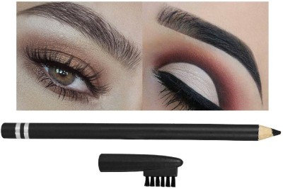 BLUEMERMAID FLAWLESS LOOK BLACK EYEBROW PENCIL FOR BEST MAKEUP LOOK(BLACK)