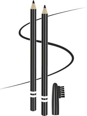 EVERERIN Long Lasting & Smudge Proof | High Pigmented Eyebrow Pencil(Black)
