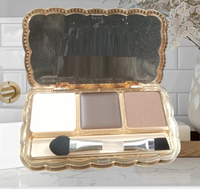 AFARAXIA Brow Bar Eyebrow Enhancer Palette Easily blendable Dual-ended applicator(muliti colour)