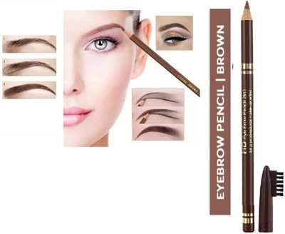 Amaryllis HD NATURAL FULL BROWN COLOR EYEBROW PENCIL FOR WOMEN (BROWN)(Brown)