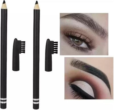 THTC waterproof and long lasting eyebrow pancil(black)