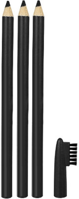 NADJA SET OF BLACK EYE BROW PENCIL SMUDGE PROOF(BLACK)