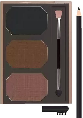 GFSU - GO FOR SOMETHING UNIQUE MULTUICOLOR 3 IN 1 EYEBROW PALETTE(BROWN)