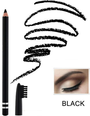NADJA Natural Looking Black Brows Eyebrow Pencils(BLACK)