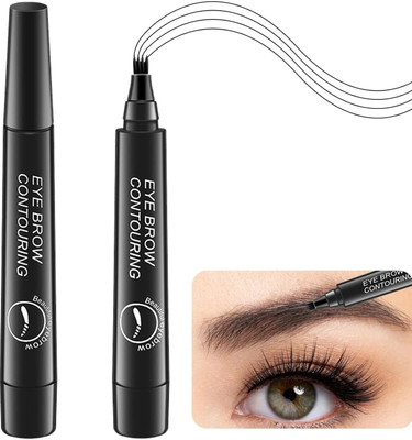 WOONGMI Natural Looking Brows, Based on Clear Eyebrow Microblading Pen1(BLACK)