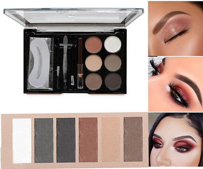 luzimaisa Best Eyebrow Makeup Palette,13 in1 Eyebrow Define Brows Contour Powder Kit(Multicolor)