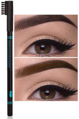 Luster Shine Waterproof Eyebrow Pencil With Brush 2 g(Black)