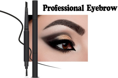 Herrlich Eye Brow Styler 2 in 1 Dual Function Brow Filling Pencil(BLACK)
