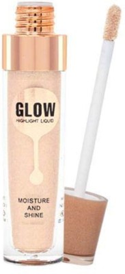 LILLYAMOR Liquid Highlighter,Shimmer Highlighter Makeup Stick Highlighter(Silver)