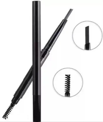 SHENYCOLORS 2 in 1 Eyebrow Pencil with eyebrow Brush(BLACK)