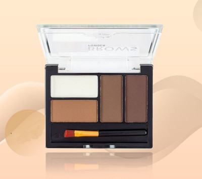 ADJD 4 IN 1 EYEBROW & EYE SHADOW PALLTE(MULTICOLOUR)