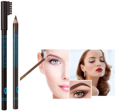 Amaryllis Eyebrow Pencil With Brush | Smudge Proof Eyebrow Definer Penci(DARK BROWN)