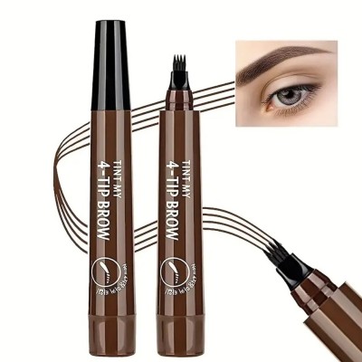 manasona Long-Lasting & Smudge Proof, Microblading Clear Eyebrow Pen 2.5 g(BROWN)