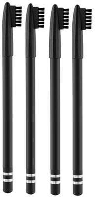 ADJD Eyebrow Pencil With Brush Smudge Proof Eyebrow(BLACK)