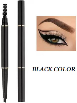 Sheny Party Look 2 IN 1 EYEBROW PENCIL PACK OF 1 (black)(black)