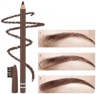 Herrlich 2 in 1 Dual Function Brow Filling Pencil(brown)