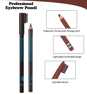 FELICECHIARA 3D Long Lasting Automatic Eyebrow Pencil & Brush(BROWN)