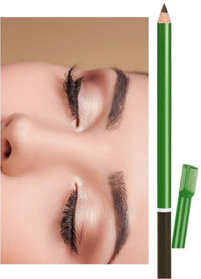 BLUEMERMAID GREEN EYE BROW PENCIL FOR PERFECT EYEBROWS(BLACK)