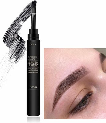 ADJD Non-smudge Black Setting Dye Brows Pen Waterproof Lasting Makeup(BLACK)