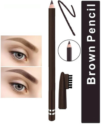 AMOSFIA MATTE FINISH EYEBROW PENCIL BROWN COLOR(Dark Brown)