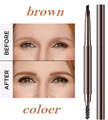 Sheny Eyebrow Pencil with Brush Tip (Brown)(BROWN)