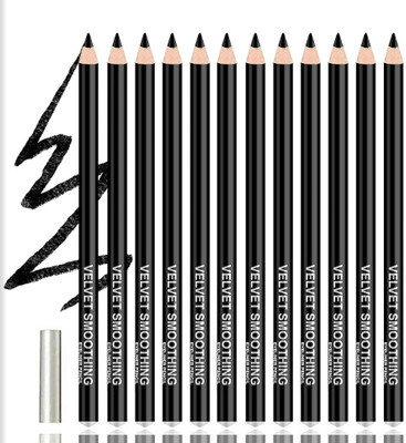 EVERERIN Matte Formulas Waterproof Eye Kajal(BLACK)