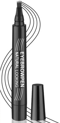WOONGMI Eyebrow Tattoo Pen Waterproof Microblade Brow Pen(BLACK)
