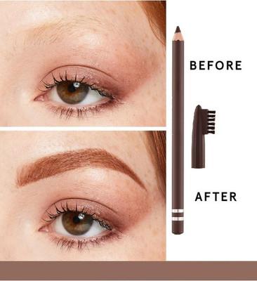 BLUEMERMAID Best New Eyebrow Pencil With Brush | Smudge Proof Eyebrow Definer Pencil(BROWN)