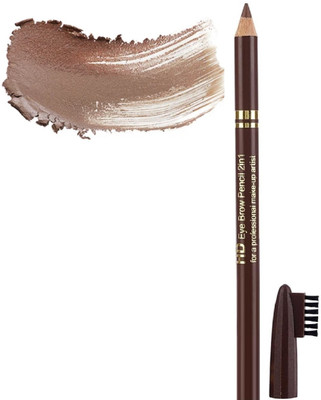JANOST 3D Eyebrow Pencil With Brush Brown| Dual-Ended Pencil for Defined Brows(Brown)