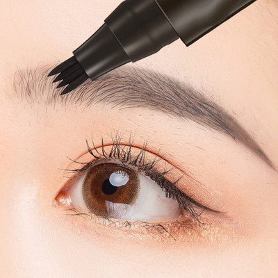 GULGLOW99 3D Magic Eyebrow Waterproof Brow Pen(Black)