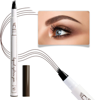 GULGLOW99 Eyebrow Tattoo Pen 4D Microblading Eyebrow Waterproof Long-Last(BROWN)
