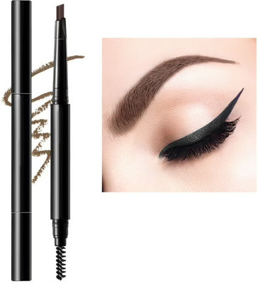SHENYCOLORS EYEBROW PENCIL 2 IN 1 DUAL SIDED PACK OF 1(BROWN)