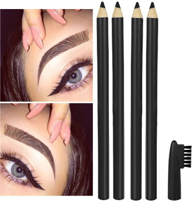 NADJA New Eyebrow Pencils Professional Ultra Soft Brow Definers(BLACK)