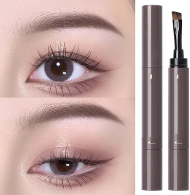 GULGLOW99 Korean Eyebrow Pen Waterproof Non-smudge Setting Enhancers Eyebrow(LIGHT BROWN)