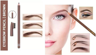 JANOST 3D WaterProof Eyebrow Pencil with Brush(DARK BROWN)