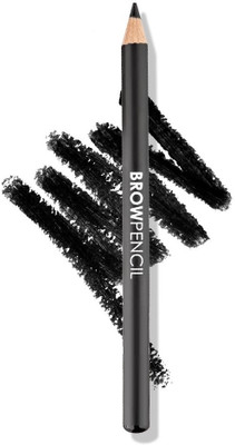 Vyomiris Perfect Eyebrow Pencil waterproof black shade(BLACK)