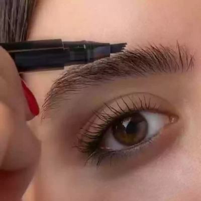 REIMICHI Tattoo Long-Brow Artist Long Lasting Automatic Eyebrow Pen-01(BLACK)