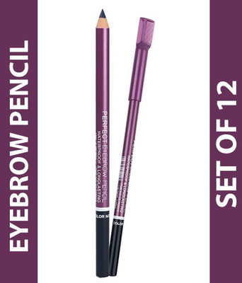 MYEONG matte finish bold eyebrow look pencil(Black)