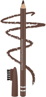 Luster Shine WaterProof Eyebrow Pencil with Brush(Brown)