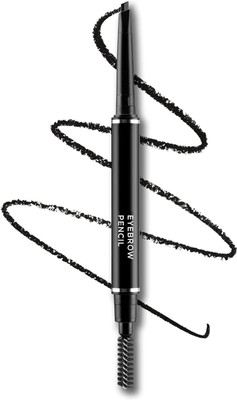 DARYUE Black, Smudge Proof, Highly Pigmented for Fill in Brow Gaps Eye Brow Pencil(Black)