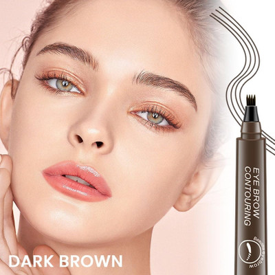 YAWI Eye Brow Pencil 2 in 1 Dual Function Brow Filling Pencil 2.5 ml(Brown)