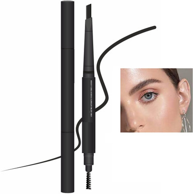 USBK Natural Looking Brows | Smudge Proof, Waterproof and Long Lasting Eyebrow Pencil 1.2 g(BLACK)