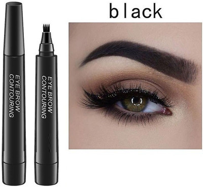 CATERINACHIARA long lasting waterproof eye brow pen(black)