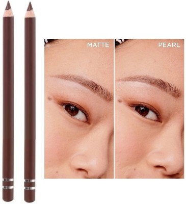 Luster Shine Eye Brown Makeup, Eyebrow Pencil Natural Looking Brows Effortlessly(BROWN)