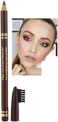 Amaryllis New Soft Waterproof Eyebrow Pencil | Effortless Filling & Precise Shaping(Brown)