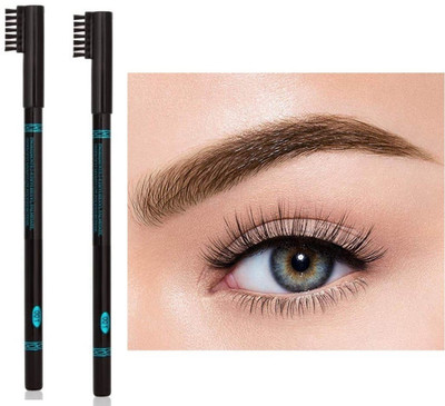 Wonholli Long Lasting Color Pay Off Eyebrow Defining Pencil(BLACK)