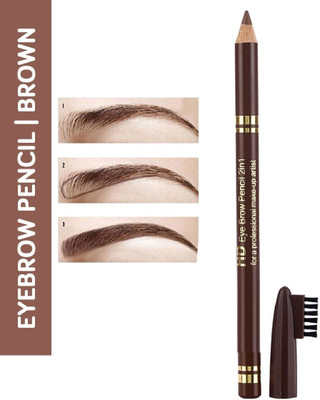 Amaryllis New Eyebrow Pencil waterproof pack of 1(Brown)