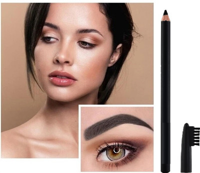 NADJA Eyebrow Definer Pencil Waterproof Smudge Proof Shade - Black(BLACK)