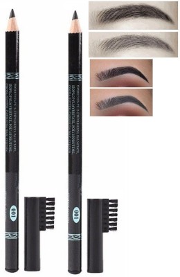 NADJA MATTE FINISH WATER PROOF BOLD BLACK EYE BROW PENCIL(BLACK)