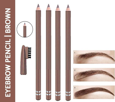 GABBU Best eye brow makeup brown pencil combo(brown)